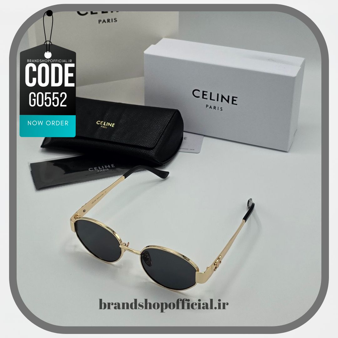 5_20250831_005831_0004 عینک مستر ترندی سلین همراه با کیف چرمی Celine کد: G0522 - Image 1