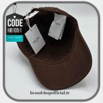 کلاه بیسبالی قهوه‌ای سلین جدید Celine کد: HB1051 - Image 2
