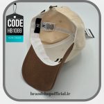 کلاه بیسبالی کرم/قهوه‌ای ان‌وای دیزاین اورجینال NY کد: HB1069 - Image 2