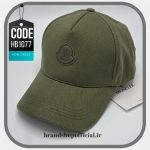 کلاه بیسبالی زیتونی مانکلر Moncler کد: HB1077