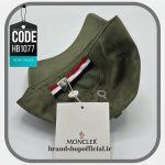کلاه بیسبالی زیتونی مانکلر Moncler کد: HB1077 - Image 3