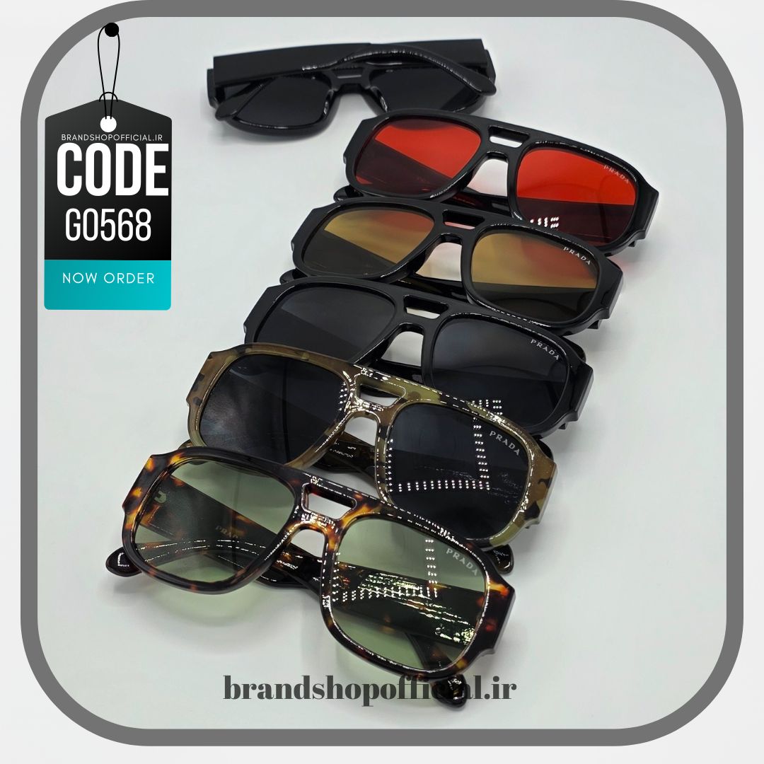 9_20251013_185045_0008 عینک آفتابی پرادا Prada کد: G0568 - Image 1