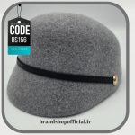 کلاه مستر طوسی کلوش Cloche Hat کد: HS156