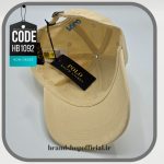 کلاه بیسبالی کرم لوگو آبی پولو Polo کد: HB1092 - Image 3