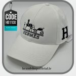 کلاه بیسبالی سفید هرمس Hermes کد: HB1100