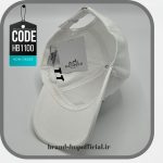 کلاه بیسبالی سفید هرمس Hermes کد: HB1100 - Image 2