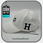 کلاه بیسبالی سفید هرمس Hermes کد: HB1100 - Image 3