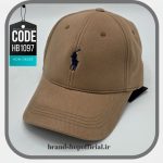 کلاه بیسبالی قهوه‌ای پولو Polo کد: HB1097
