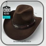 کلاه کابویی قهوه‌ای ترندی جدید کانچو Cowboy کد: HS189