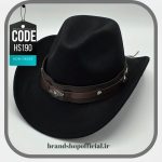 کلاه کابویی مشکی جدید کانچو Cowboy کد: HS190