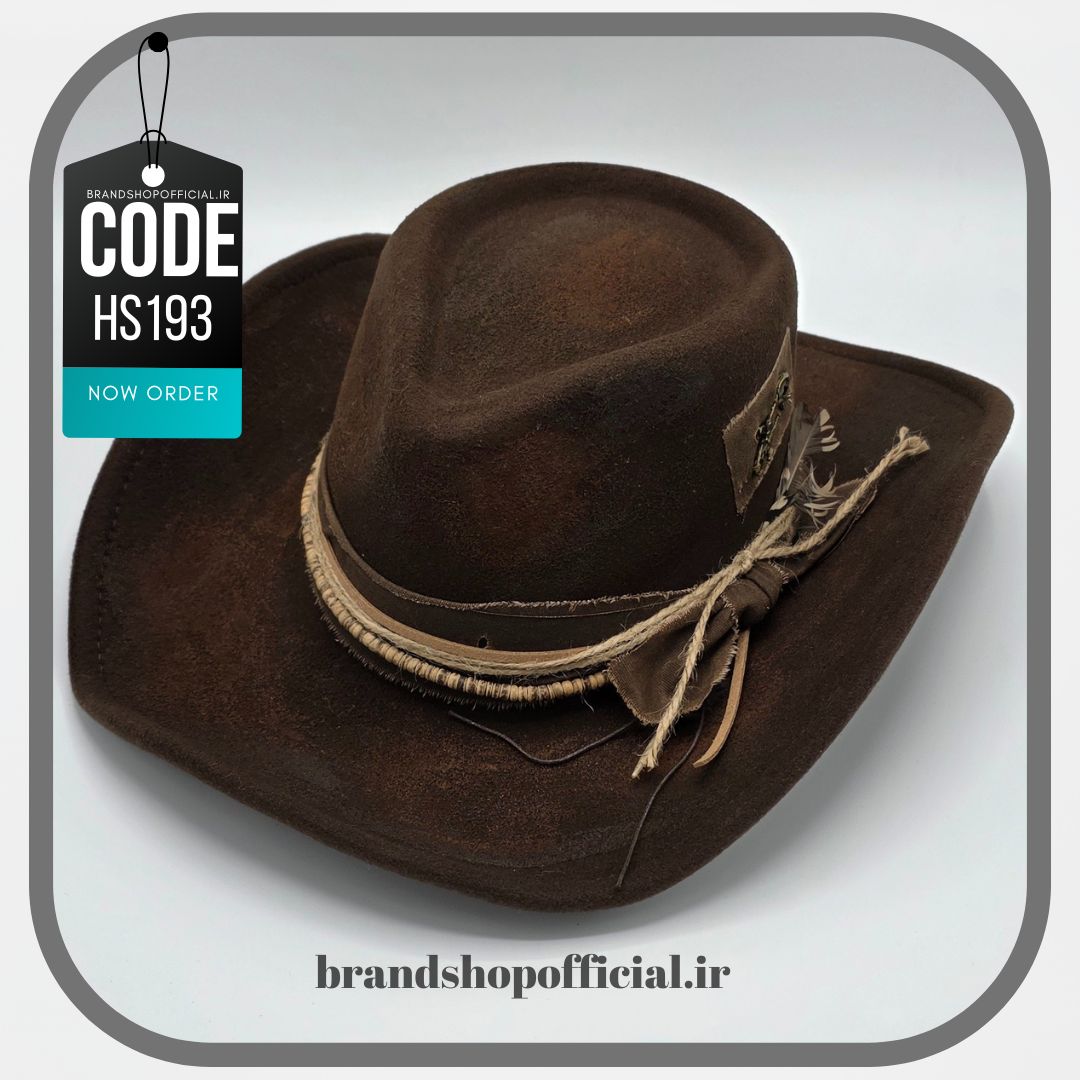 5_20260213_174657_0004 کلاه کابویی وینتیج Cowboy کد: HS193 - Image 1