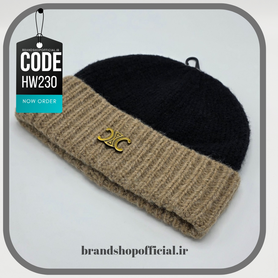 Copy of brandshopofficial.ir_20260207_115623_0000 کلاه بافت سلین Celine کد: HW230 - Image 1