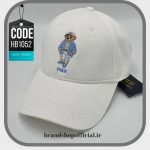 کلاه بیسبالی سفید پولو تدی Polo Teddy کد: HB1052
