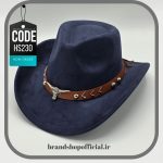 کلاه کابویی سورمه‌ای اورجينال لانگ هورن Cowboy کد: HW230